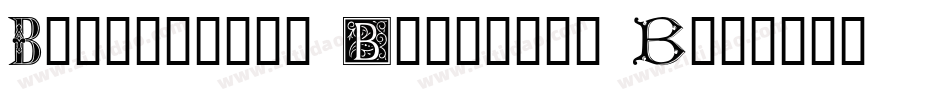 Ornamental Initials R字体转换